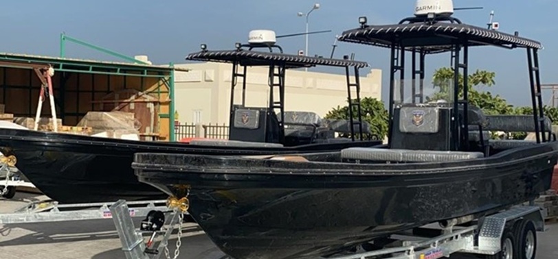 The 29ft Balhambar boat